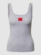 Tanktop met labelpatch