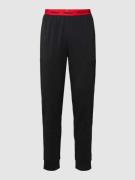 Sweatpants met elastische band met logo, model 'Linked'