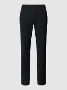 Slim fit broek met steekzakken