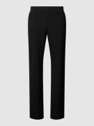 Slim fit broek met steekzak