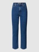 Slim fit jeans met labelpatch, model 'LEJAANI'