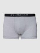 Boxershort in gemêleerde look, model 'Piqué'