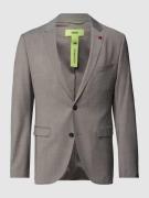 Regular fit 2-knoops colbert met scheerwol, model 'Cimonopoli'