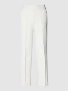 Stoffen broek met vaste persplooien, model 'Cameron'
