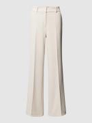 Stoffen broek met persplooien, model 'AMELIE'