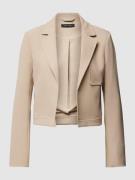 Blazer met siernaden