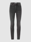 Skinny fit high waist jeans met stretch, model 'Molly'