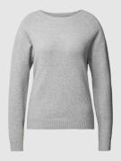 Gebreide pullover met ronde hals, model 'DOFFY'