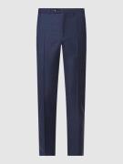 Modern fit pantalon van scheerwol, model 'Per'