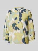 Blouse met all-over motief, model 'Falindo'