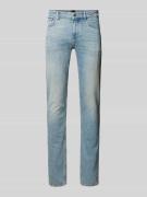 Slim fit jeans in destroyed-look, model 'Delaware'