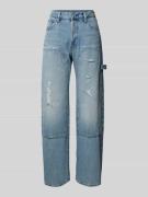 Loose fit jeans in used-look, model 'Bowey 3D'