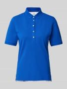 Poloshirt in effen design, model 'CLEO'