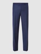 Modern fit pantalon van scheerwol, model 'Per'