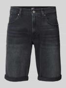 Korte slim fit jeans in 5-pocketmodel, model 'RONNIE'