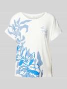 T-shirt met motiefprint