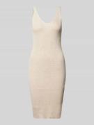 Mini-jurk met V-hals, model 'LINA'