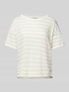 T-shirt met extra brede schouders, model 'FALLA'