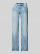 Straight fit jeans in used-look, model 'Arrow'
