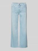 Wide leg jeans met verkort model, model 'TESS'