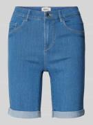 Korte slim fit jeans in 5-pocketmodel, model 'RAIN LIFE'