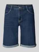 Korte regular fit jeans in 5-pocketmodel