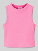 Tanktop met contraststrepen