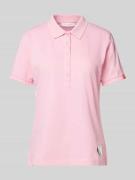 Poloshirt met motiefprint