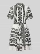 Mini-jurk met all-over motief, model 'DICTHE'