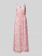 Midi-jurk met all-over bloemenprint, model 'SMILLA'