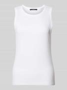 Tanktop met ronde hals, model 'Kleanne'