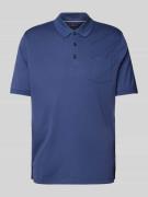 Regular fit poloshirt met borstzak