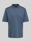 Regular fit poloshirt met logostitching