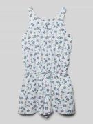 Playsuit van viscose met motiefprint, model 'THE MOUNTAIN'