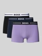 Boxershort met elastische band in een set van 3 stuks