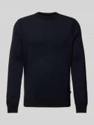 Gebreide pullover met structuurmotief, model 'Kaponski'