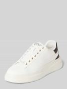 Sneakers met labeldetails, model 'ELBA'