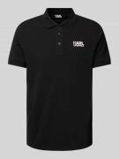 Poloshirt met logoprint