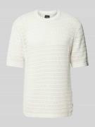 Regular fit T-shirt met ronde hals, model 'CHARLES'