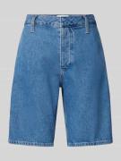 Korte straight leg jeans met riemlussen, model '90'
