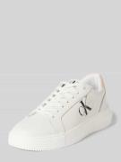 Sneakers van leer met labeldetail, model 'CHUNKY'