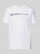 T-shirt met ronde hals