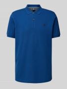 Poloshirt met labelstitching