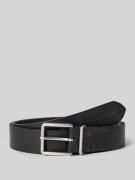 Leren riem met doornsluiting, model 'REGGIE'