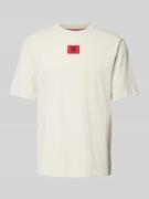 T-shirt met labelpatch, model 'Drambok' - HUGO X RB