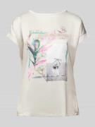 T-shirt met motiefprint