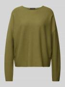 Gebreide pullover met ronde hals, model 'MELISE'