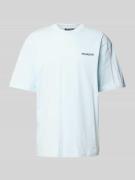 Oversized T-shirt met labelprint, model 'ALESO'