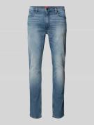 Extra slim fit jeans in 5-pocketmodel, model 'HUGO 734'