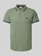 Poloshirt met labelprint